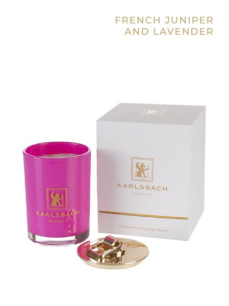 French juniper and lavender -GLASS CANDLE 270g