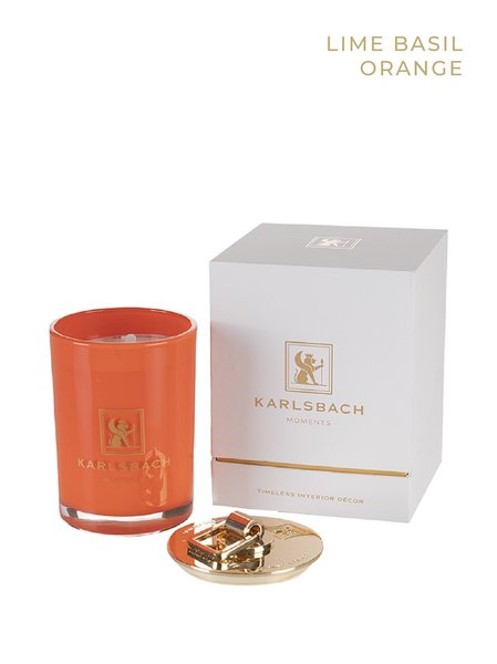 Lime Basil Orange - GLASS CANDLE 270g