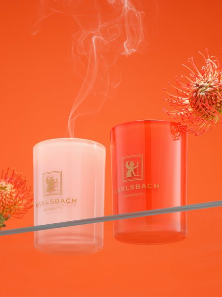 Lime Basil Orange - GLASS CANDLE 270g