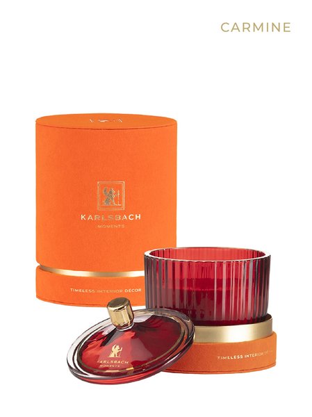 CARMINE - GLASS CANDLE 240g  