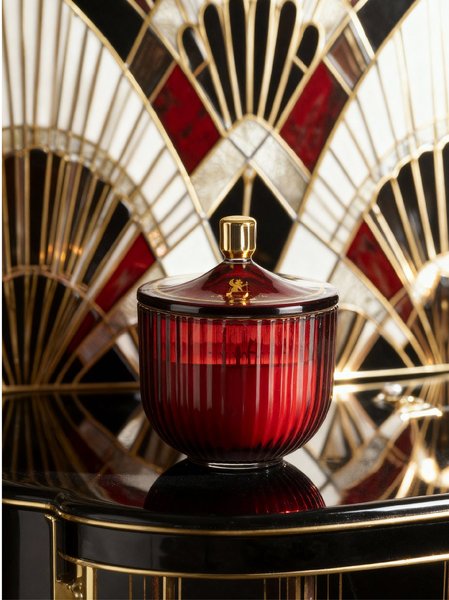 CARMINE - GLASS CANDLE 240g  