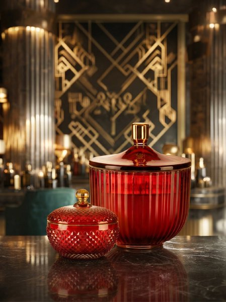 DESERD SAND - GLASS CANDLE 240g