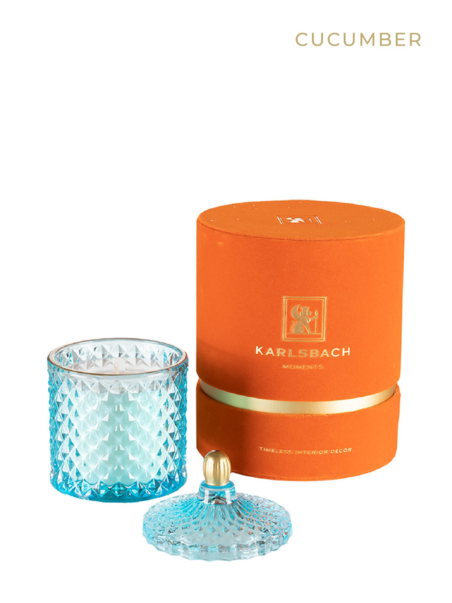 Cucumber - GLASS CANDLE 250g - изображение 1