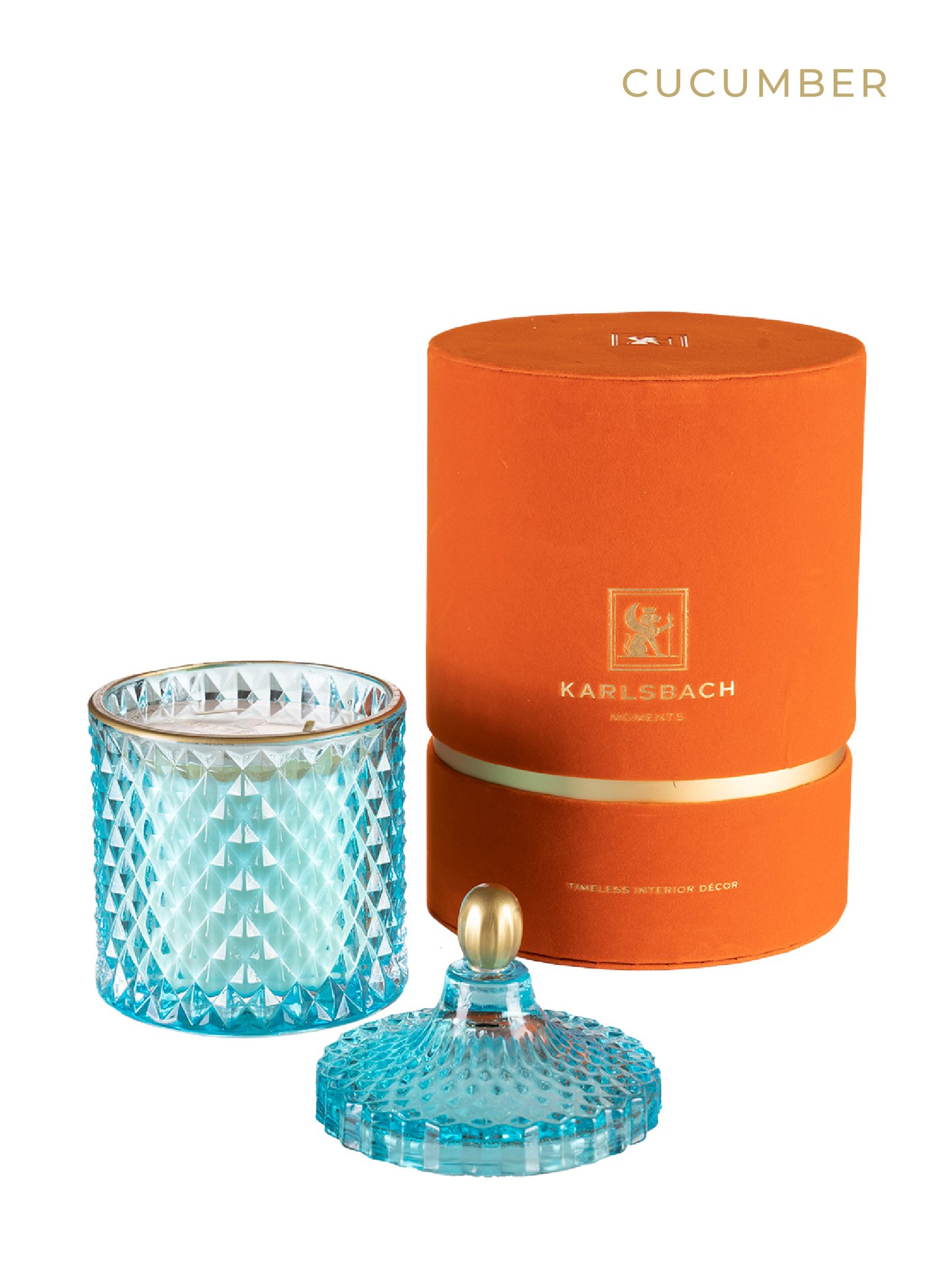 Cucumber - GLASS CANDLE 460g - изображение 1