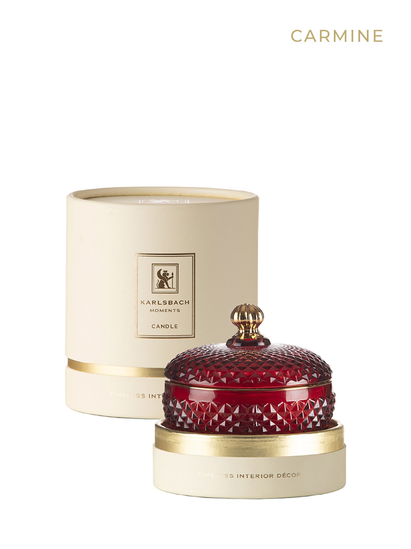 CARMINE - GLASS CANDLE 120g - изображение 1