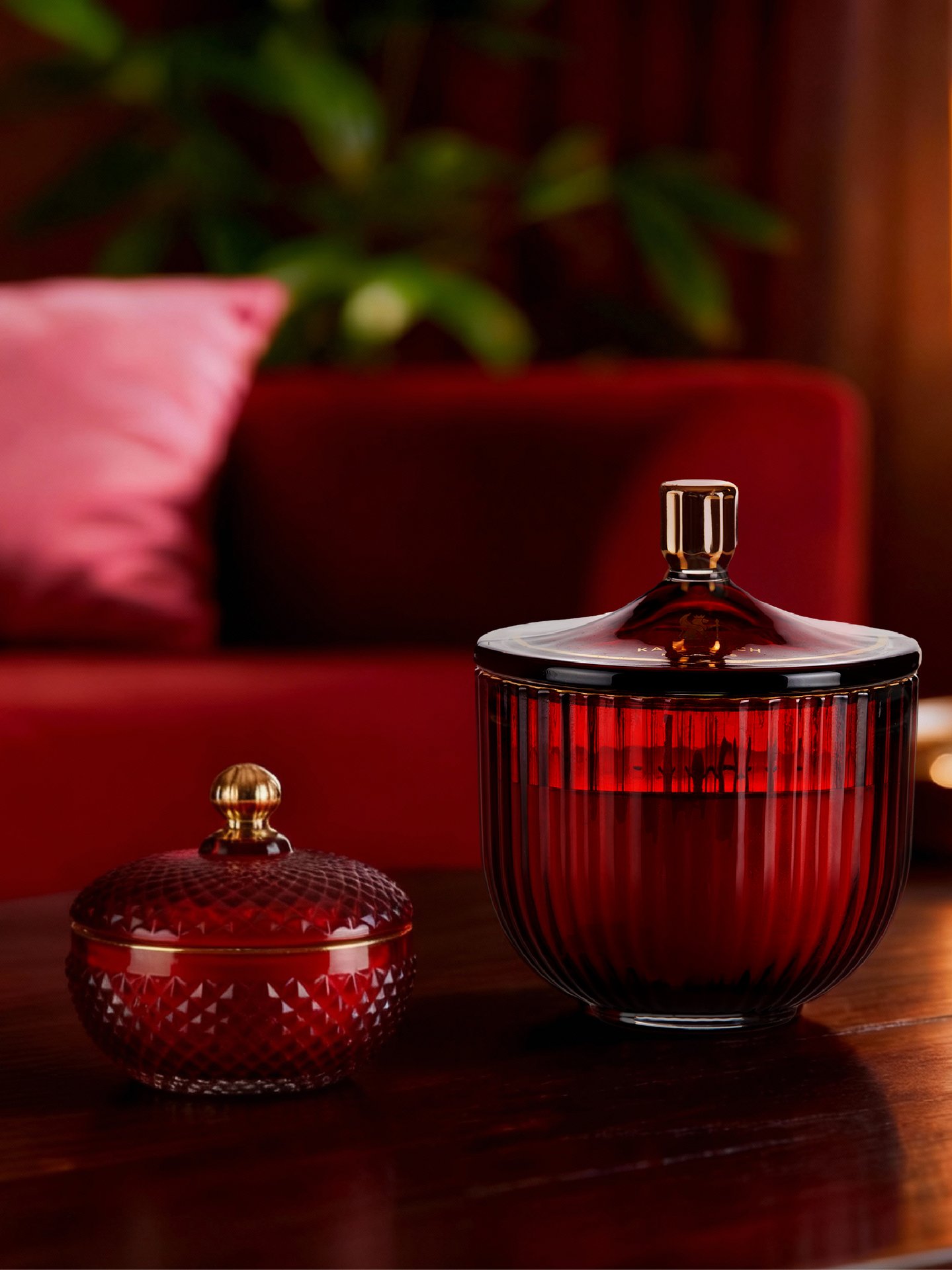CARMINE - GLASS CANDLE 120g - изображение 2