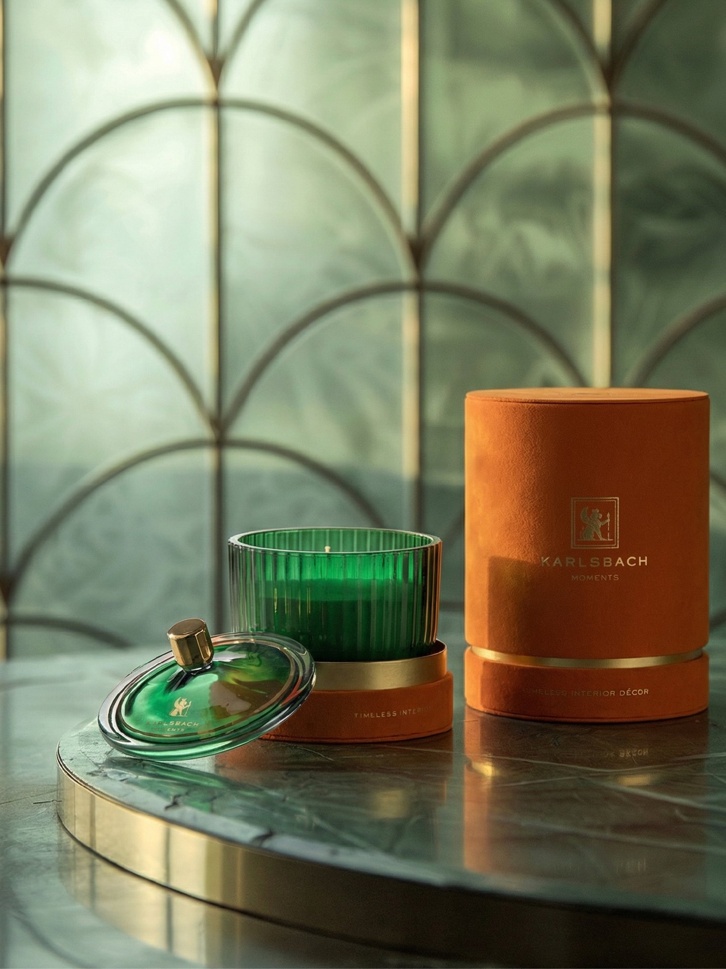 MAROON - GLASS CANDLE 240g - изображение 2
