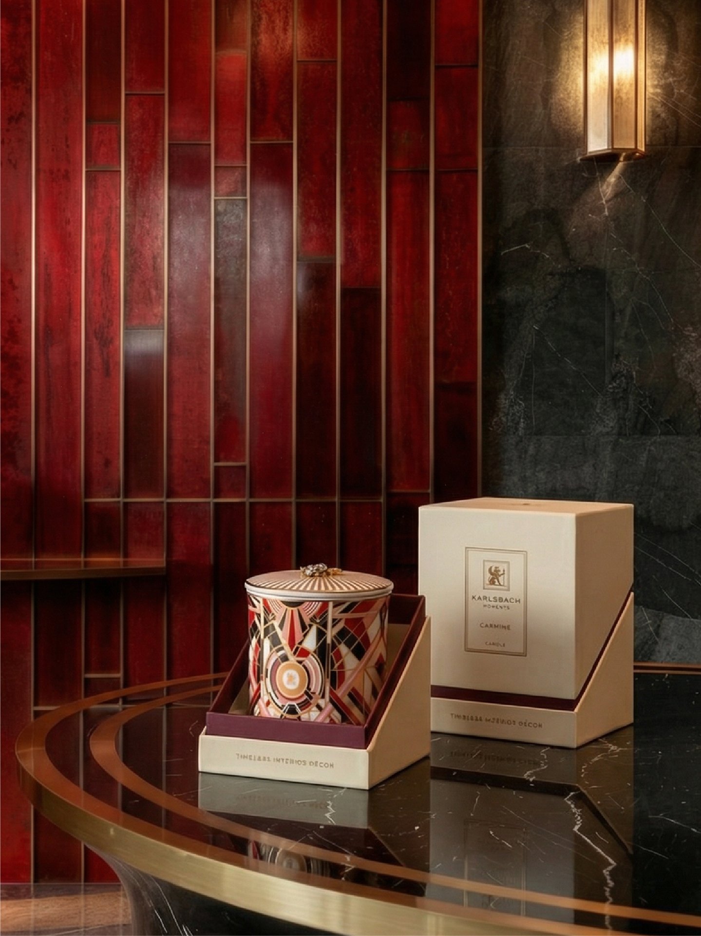 CARMINE - PORCELAIN CANDLE 220g - изображение 2