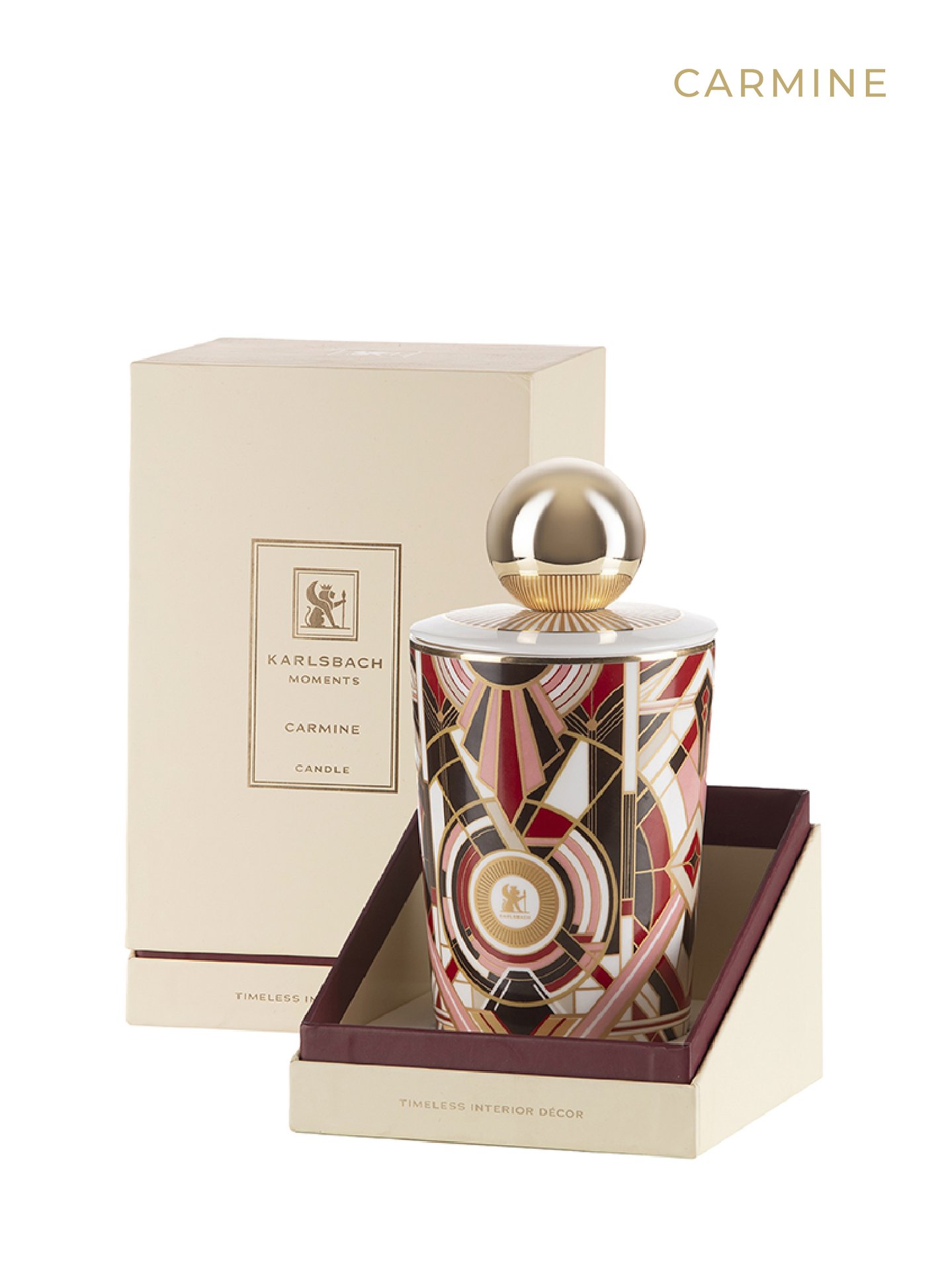 CARMINE - PORCELAIN CANDLE 420g - изображение 1
